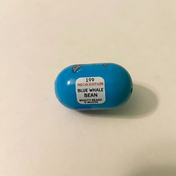Mighty Beanz Mega Edition No 199  Blue Whale Bean - Picture 3 of 8